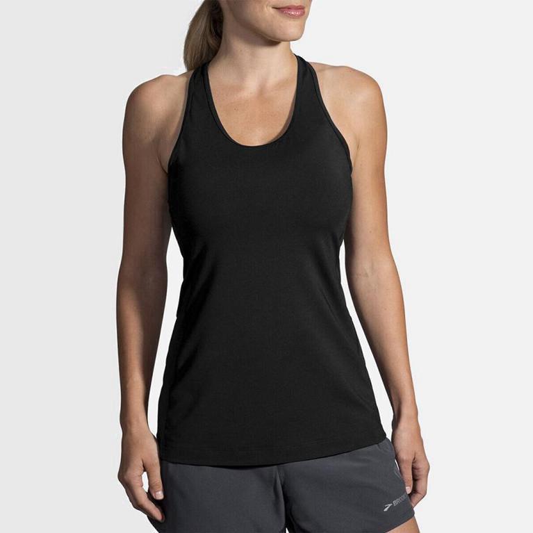 Brooks Pick-Up Hardlooptanktop voor Dames Grijs (HVFXR-2391)